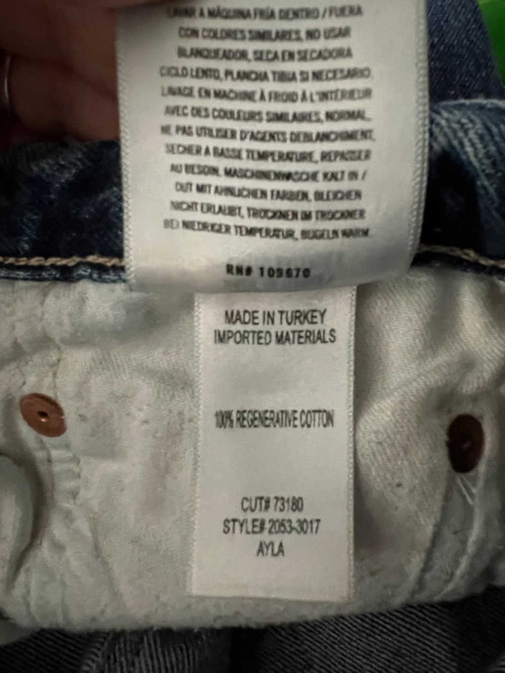 Citizens of Humanity Ayla Wide Leg Jean Women’s 26 - Picture 10 of 11